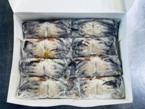 frozen whale soft shell crabs